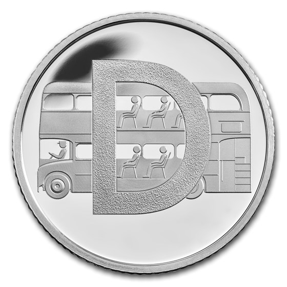 2018 Great Britain Silver 10p Great British Coin Hunt Proof (D) 2018 Great Britain Silver 10p Great British Coin Hunt Proof (D)